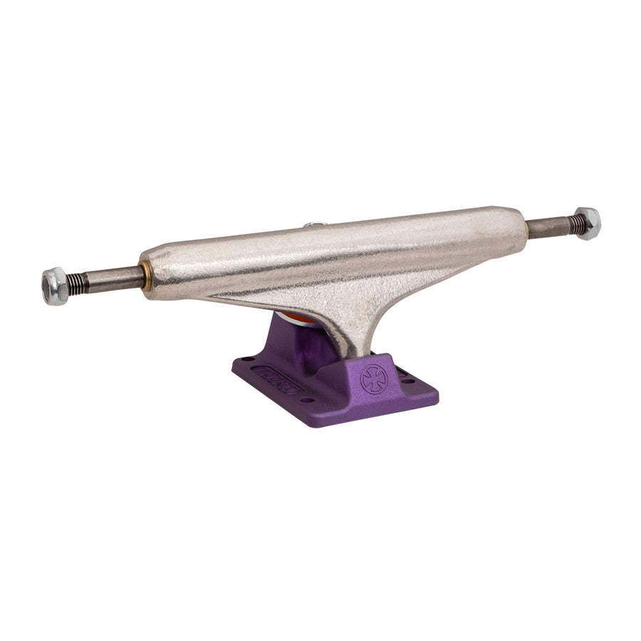 Silver Ano Purple Forged Hollow Independent Skateboard Trucks