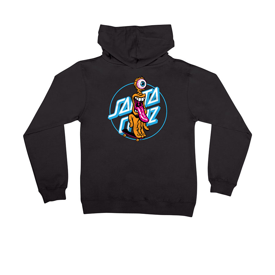 Grip Dot Kids Santa Cruz Hoodie Back