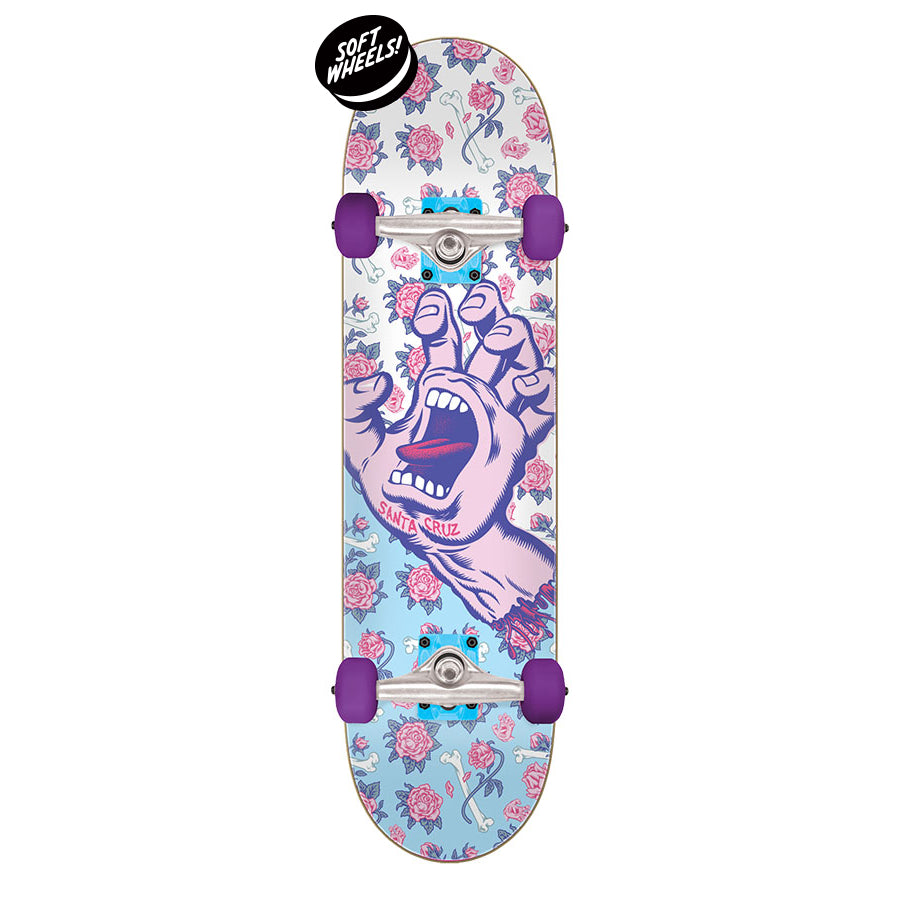 Floral Decay Mini Santa Cruz Skateboard Complete