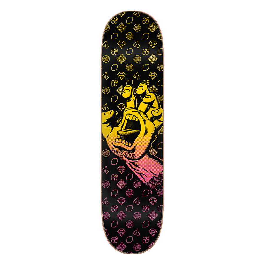 Jackpot Hand Santa Cruz Skateboard Deck