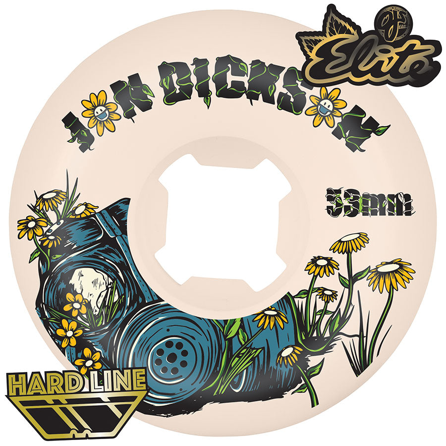 Jon Dickson Reaper Elite 99a OJ Hardline Skateboard Wheels