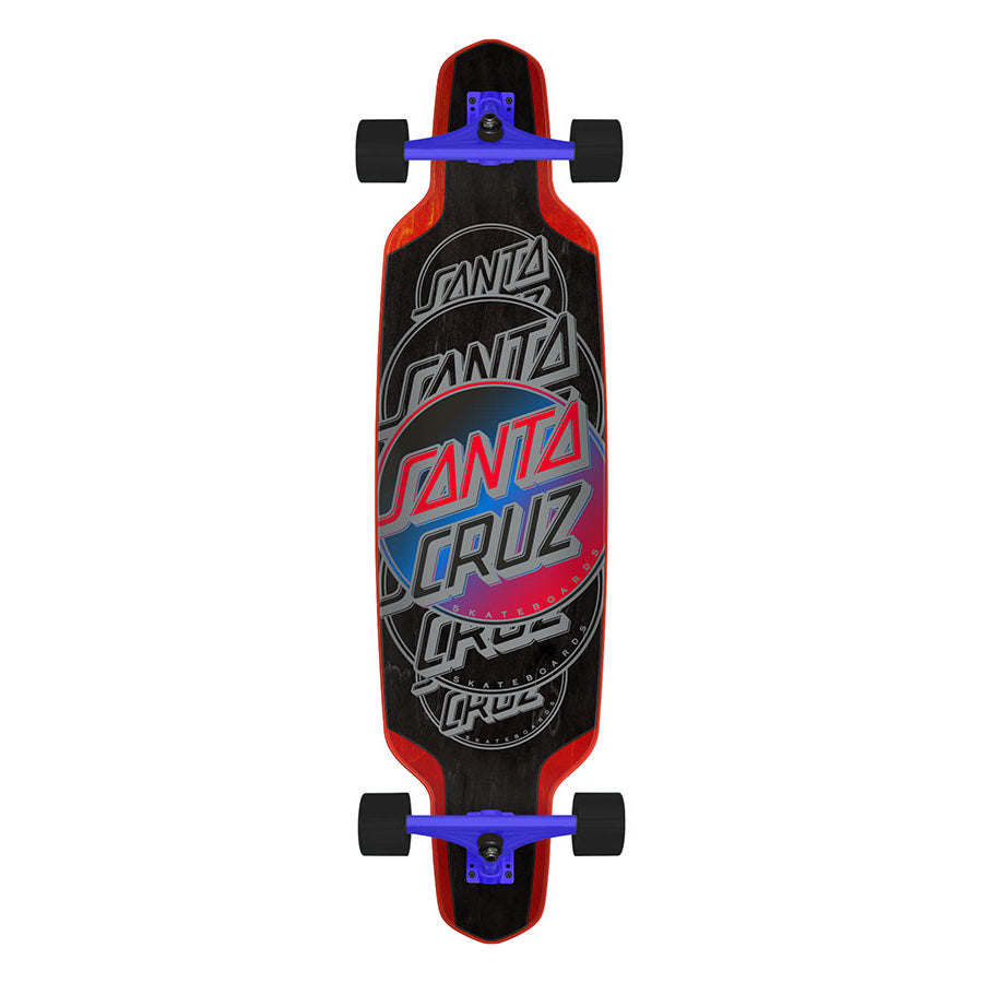 Santa Cruz 9.5" Contra Eclipse Drop Down Cruiser Complete