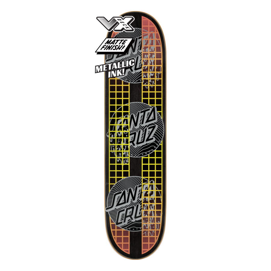Dots Transcend VX Santa Cruz Skateboard Deck