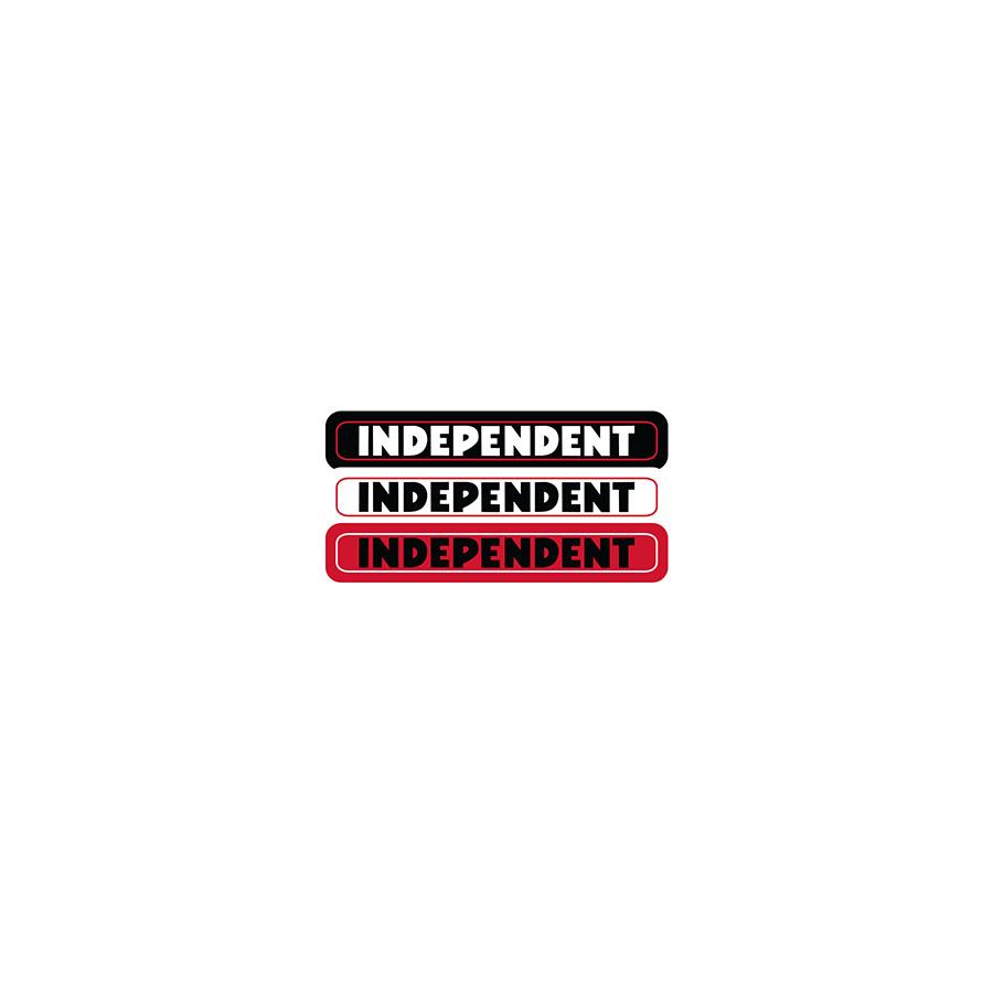 2" Bar Logo Independent Trucks Skateboard Sticker