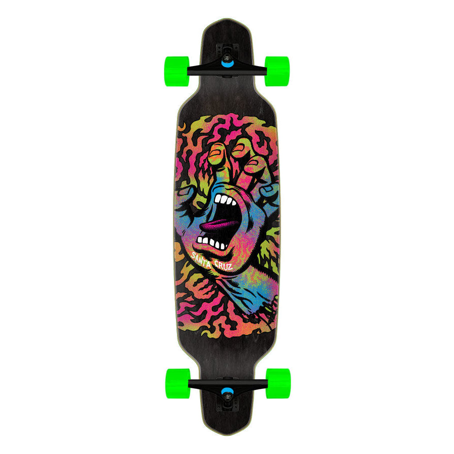 Obscure Hand Santa Cruz Drop Down Longboard