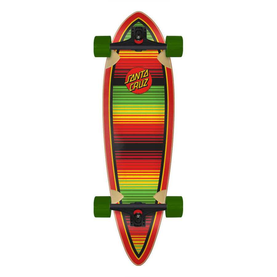 Santa Cruz Serpa Dot 9.2"x33" Cruiser Complete