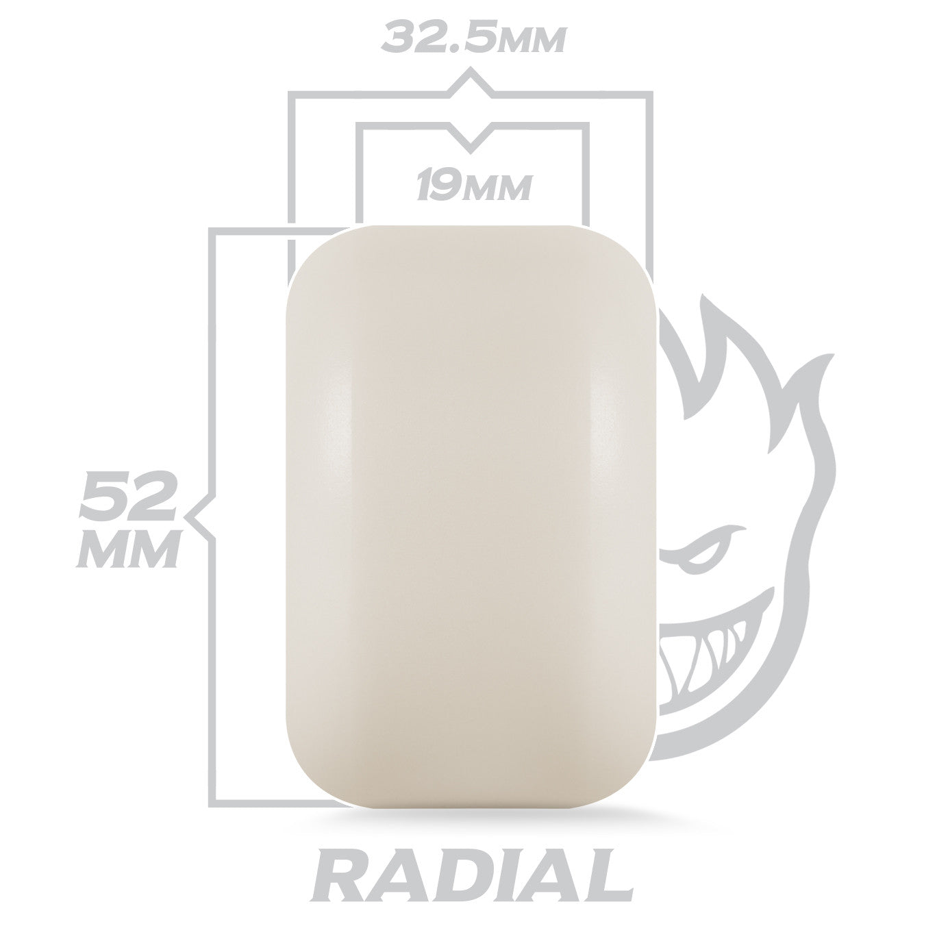 52mm Spitfire Radial Wheel Sizing