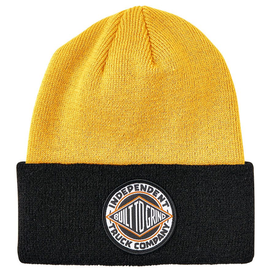 Black/Gold BTG Summit Independent Shoreman Beanie