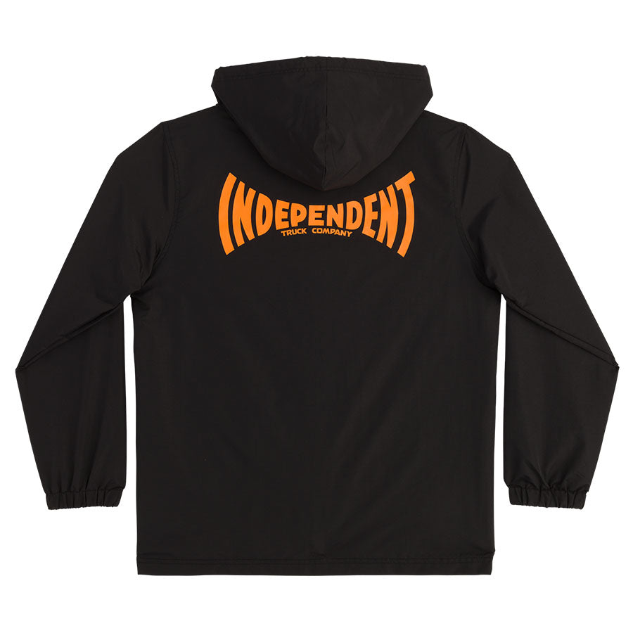 Span Hooded Independent Trucks Windbreaker Back