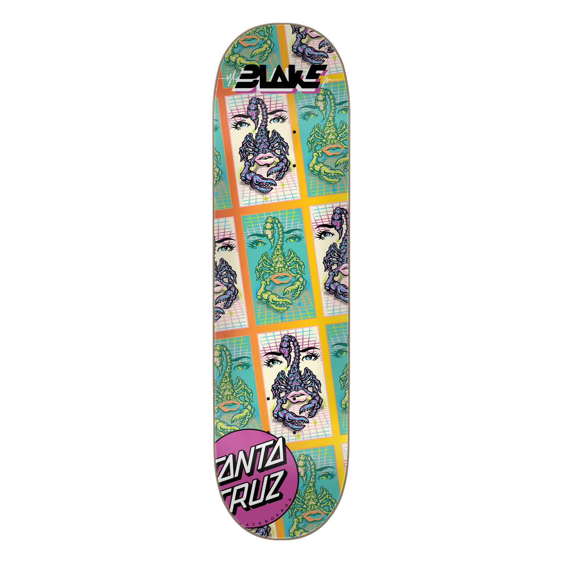 Blake Johnson Danger Tile Santa Cruz Everslick Skateboard Deck