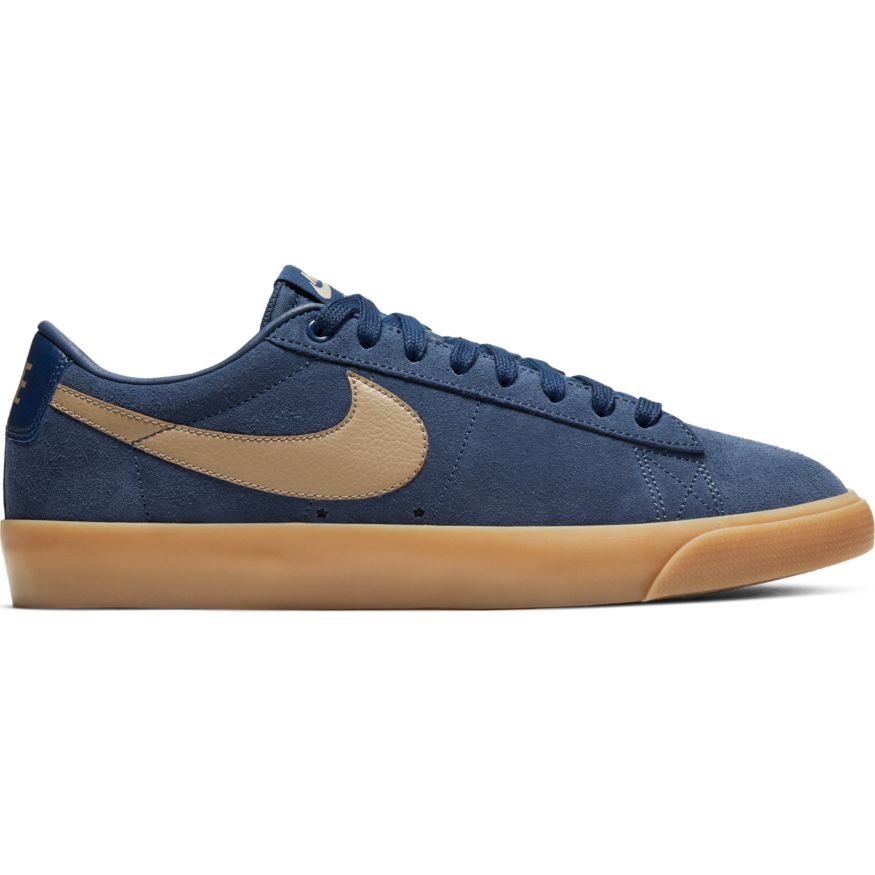 Midnight Navy GT Blazer Low Nike SB Skateboard Shoe