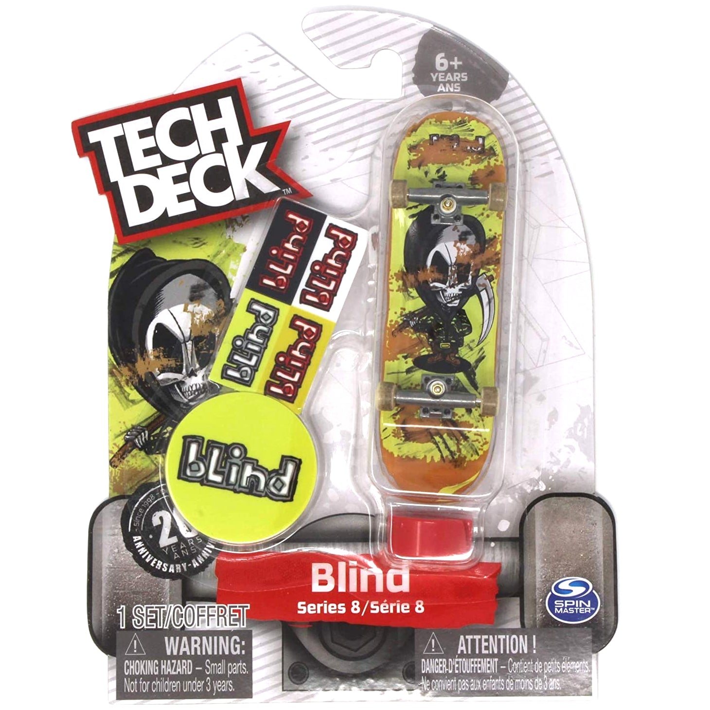 Series 8 Grim Reaper Blind Tech Deck