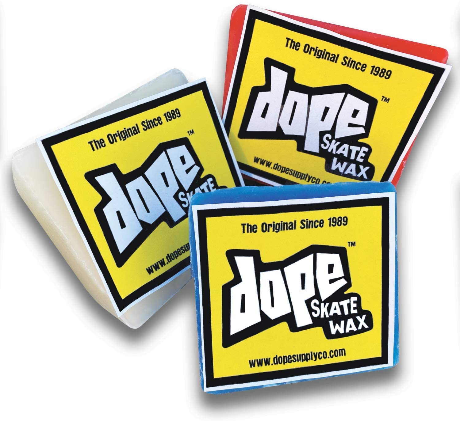 Dope Single Piece Skatewax Skateboard Wax - Assorted Color