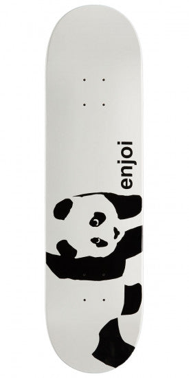 Resin 7 White Panda Enjoi Skateboard Deck