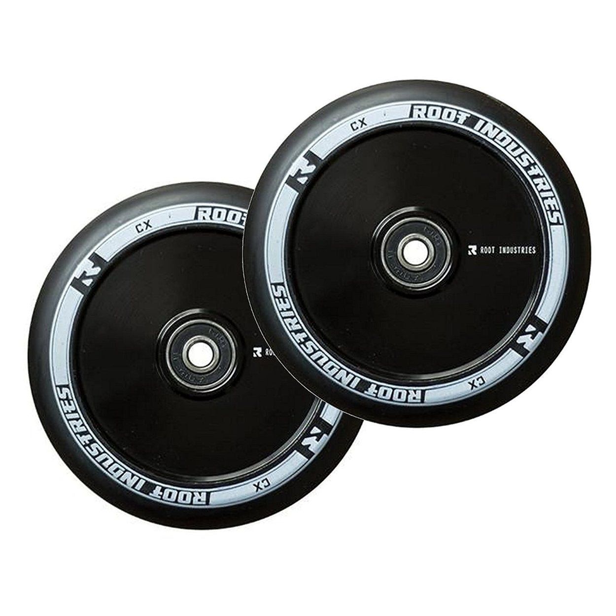 Root Industries Air Scooter Wheels - Black/Black (Set of 2)
