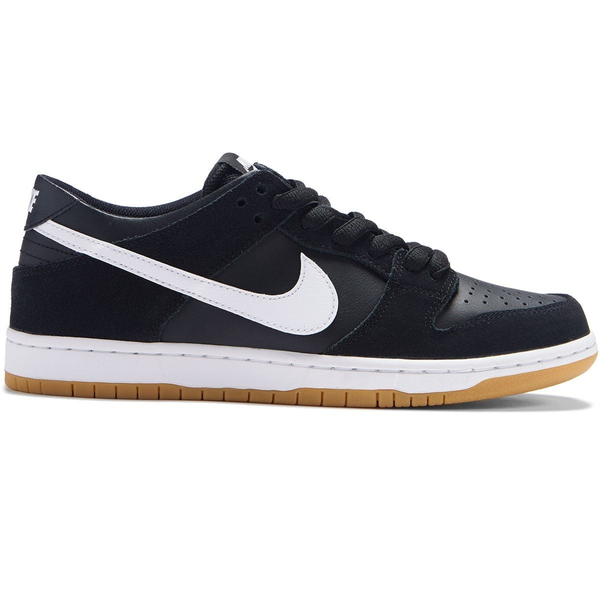 Nike SB Dunk Low Pro - Black/White/Gum-Light Brown