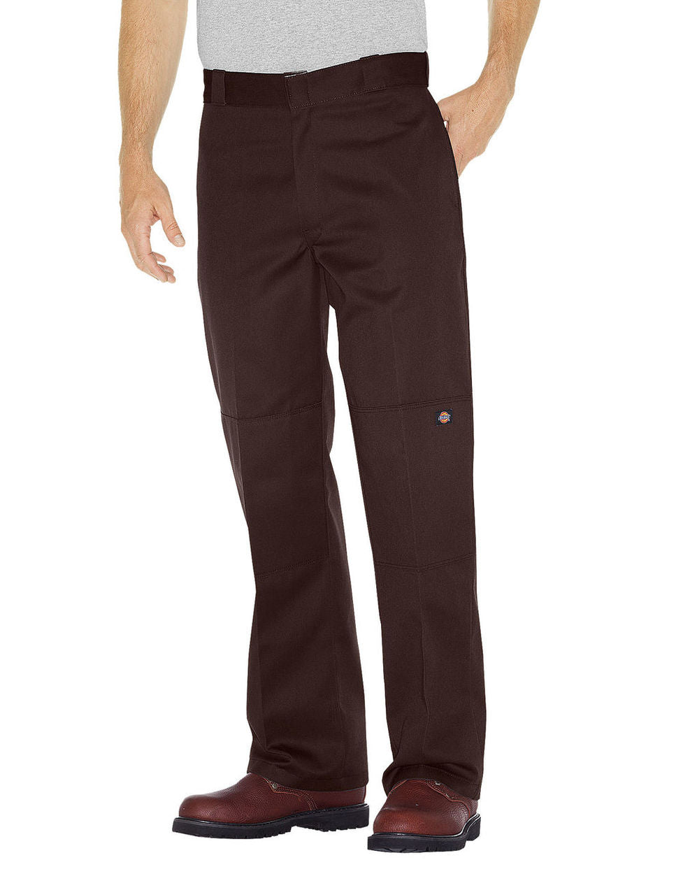 Brown Double Knee Loose Fit Dickies Pants