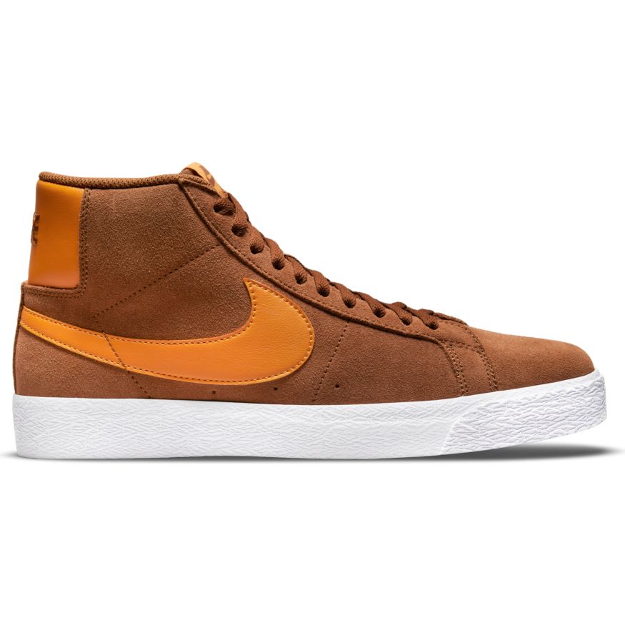 Pecan Blazer Mid Nike SB Skateboarding Shoe