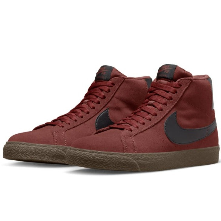 Oxen Brown Blazer Mid Nike SB Skateboarding Shoe Front