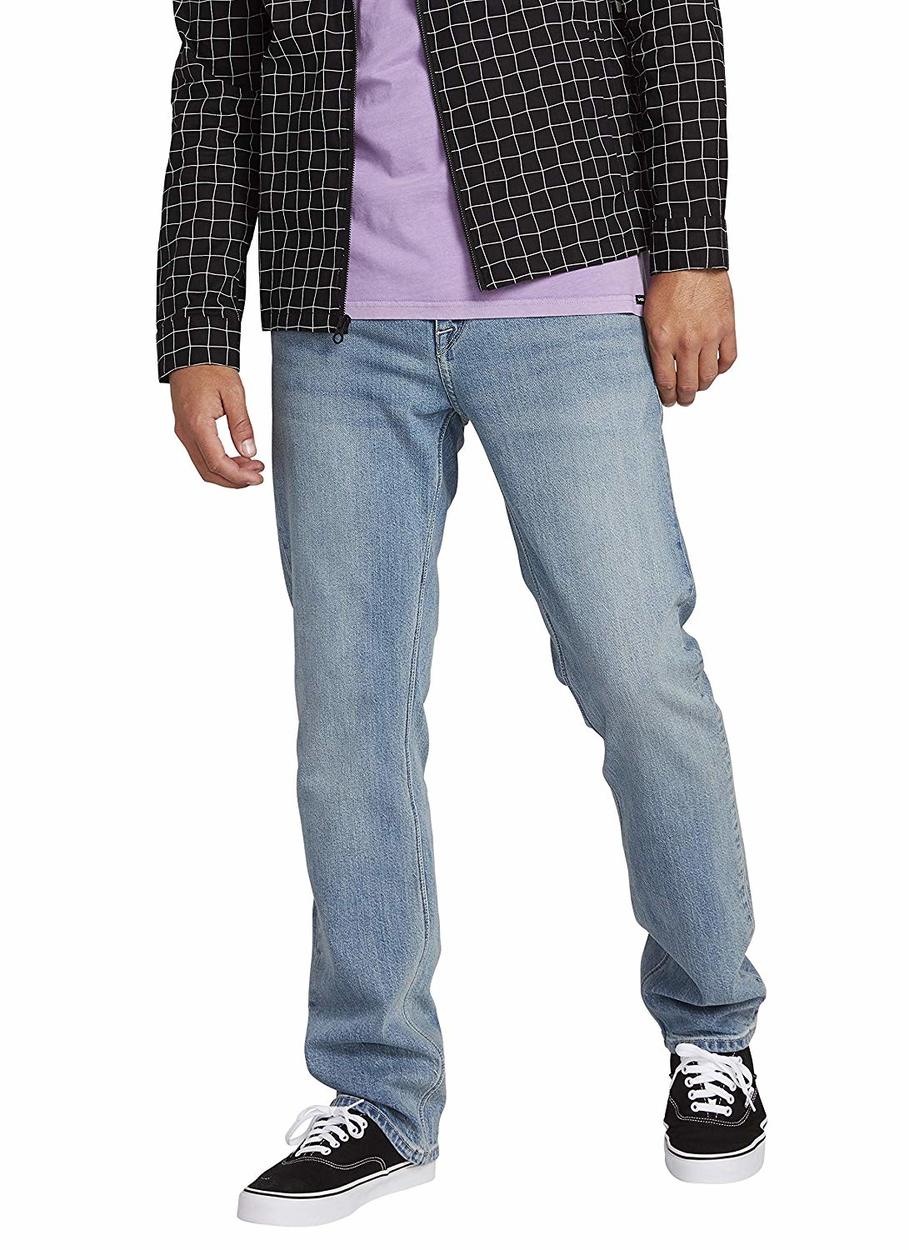 Volcom Solver Modern Straight Jeans - Wide Goods Light