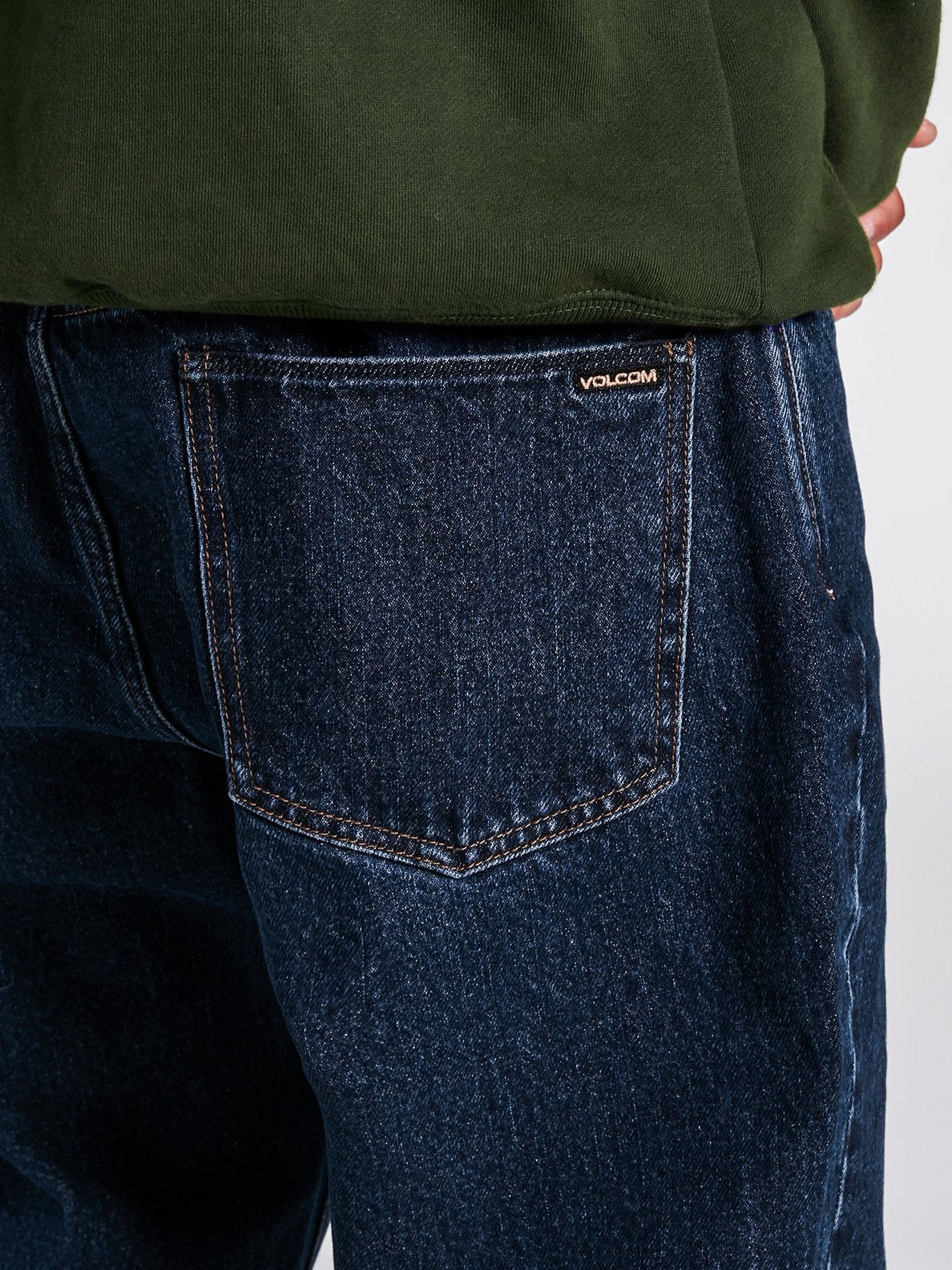 Blue Rinse Louie Lopez Tapered Volcom Denim