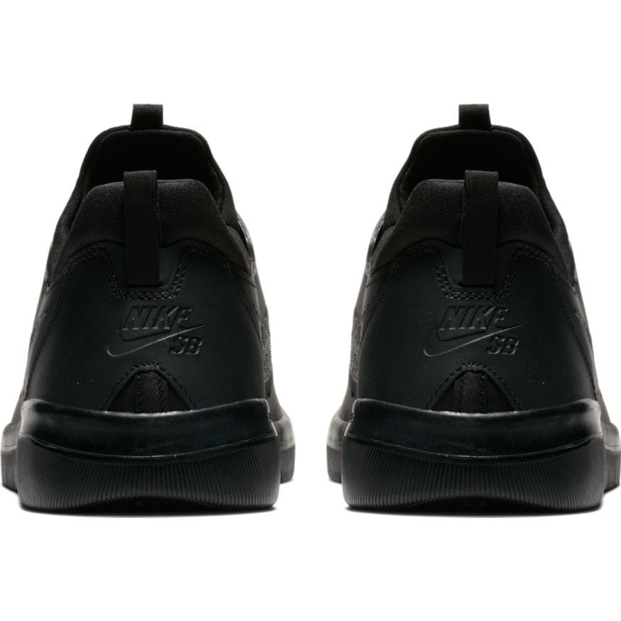 Nike SB Nyjah Free Skate Shoe - Black/Black - Black