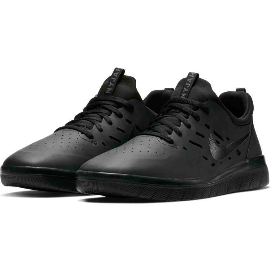 Nike SB Nyjah Free Skate Shoe - Black/Black - Black