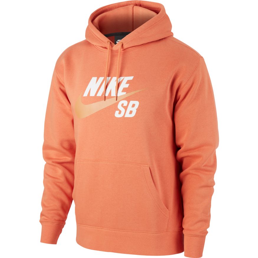 Nike sb hoodie discount orange