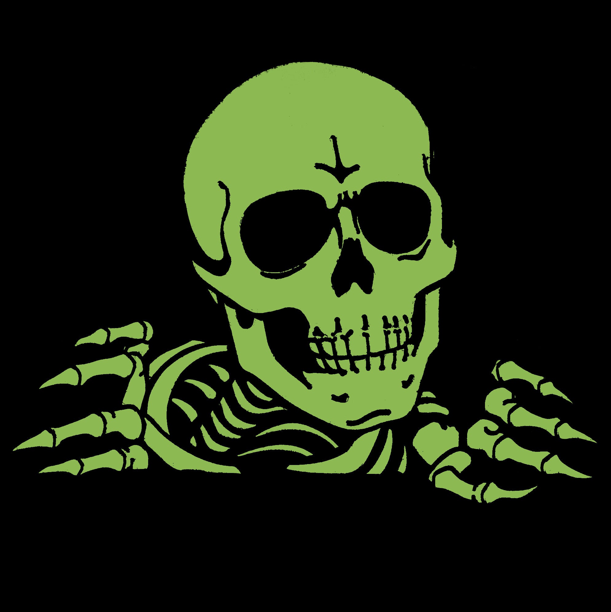 Glow in the dark Powell Peralta Ripper Pin