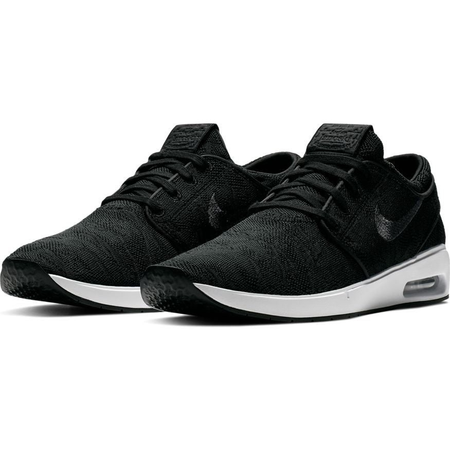 Nike SB Air Max Stefan Janoski II Skateboard Shoe - Black/Anthracite - White