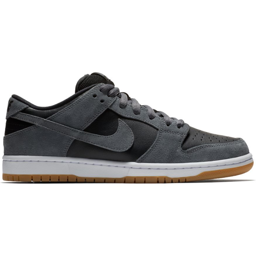 Nike SB Dunk Low TRD Skate Shoe - Dark Grey/Dark Grey-Black-White