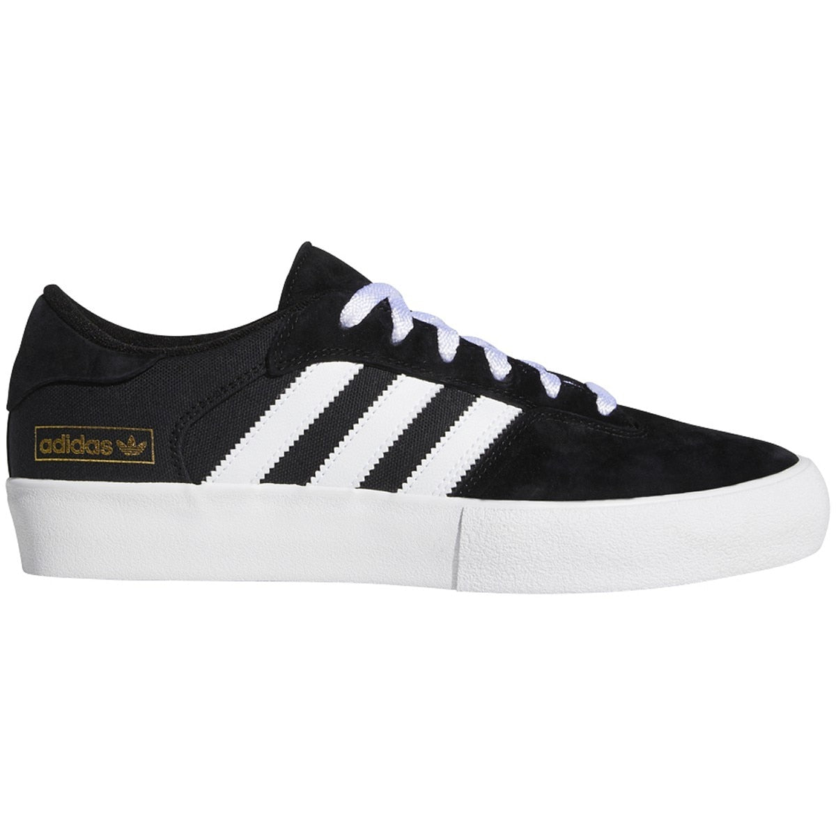 Adidas Matchbreak Super Skate Shoe - Black/White/Gold