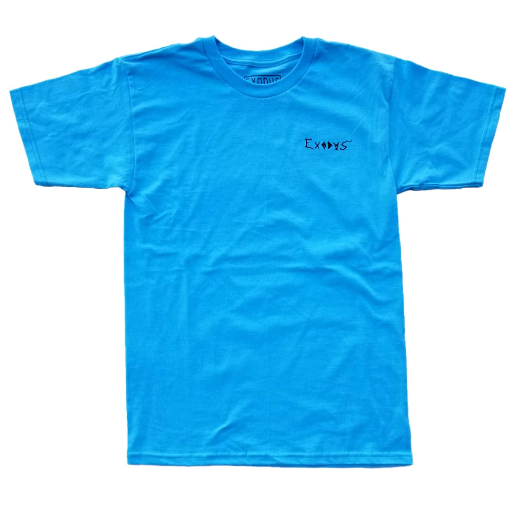 Exodus Anoixi Bird Tee - Pacific Blue