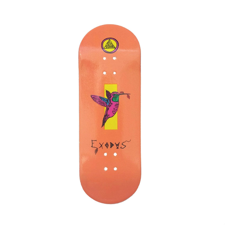 Exodus Anoixi Bird Fingerboard Deck - Orange