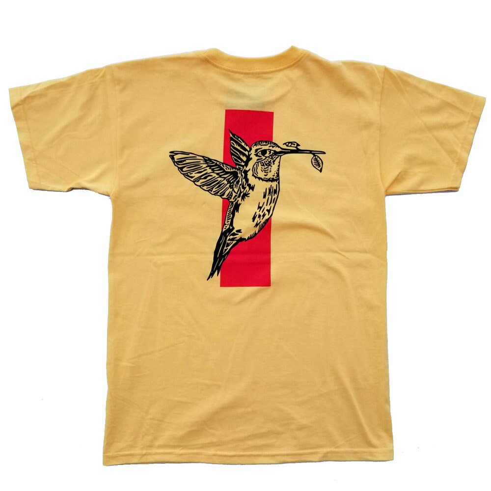 Exodus Anoixi Bird Tee - Squash Yellow