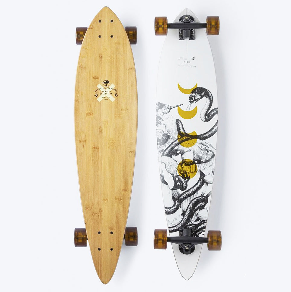 Arbor Bamboo Fish 37" Longboard