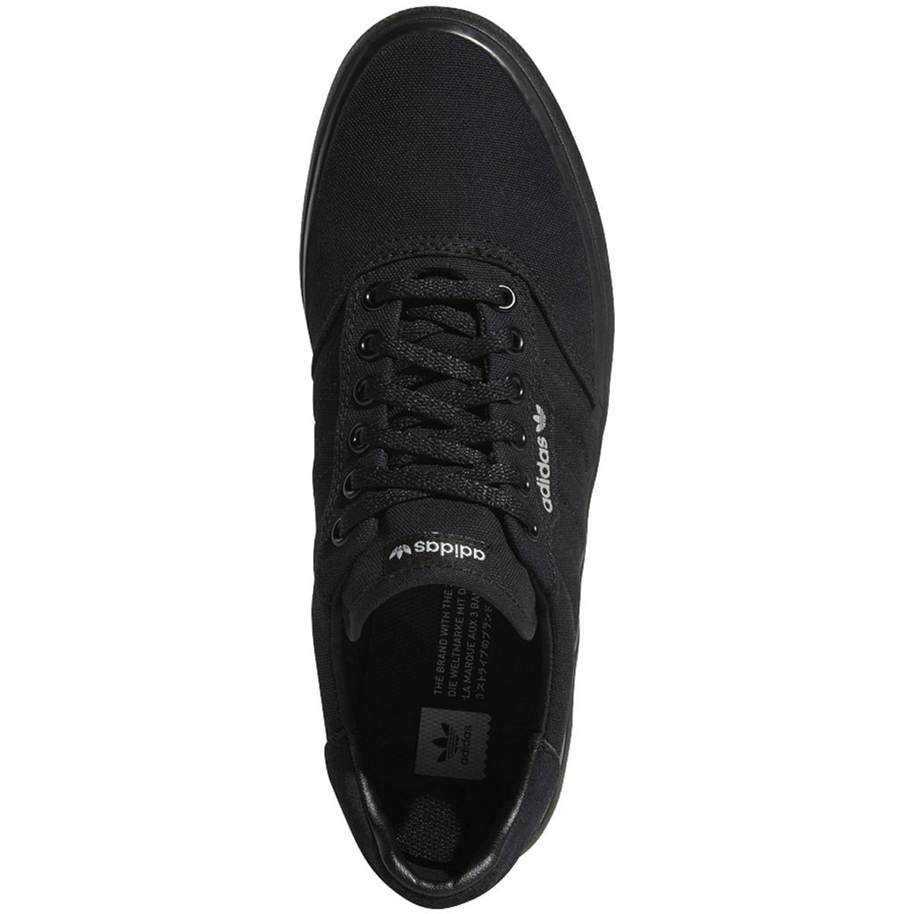Matig helemaal prins Adidas 3MC Vulc Canvas Skateboard Shoe - Black/Black/Grey Two – Exodus Ride  Shop