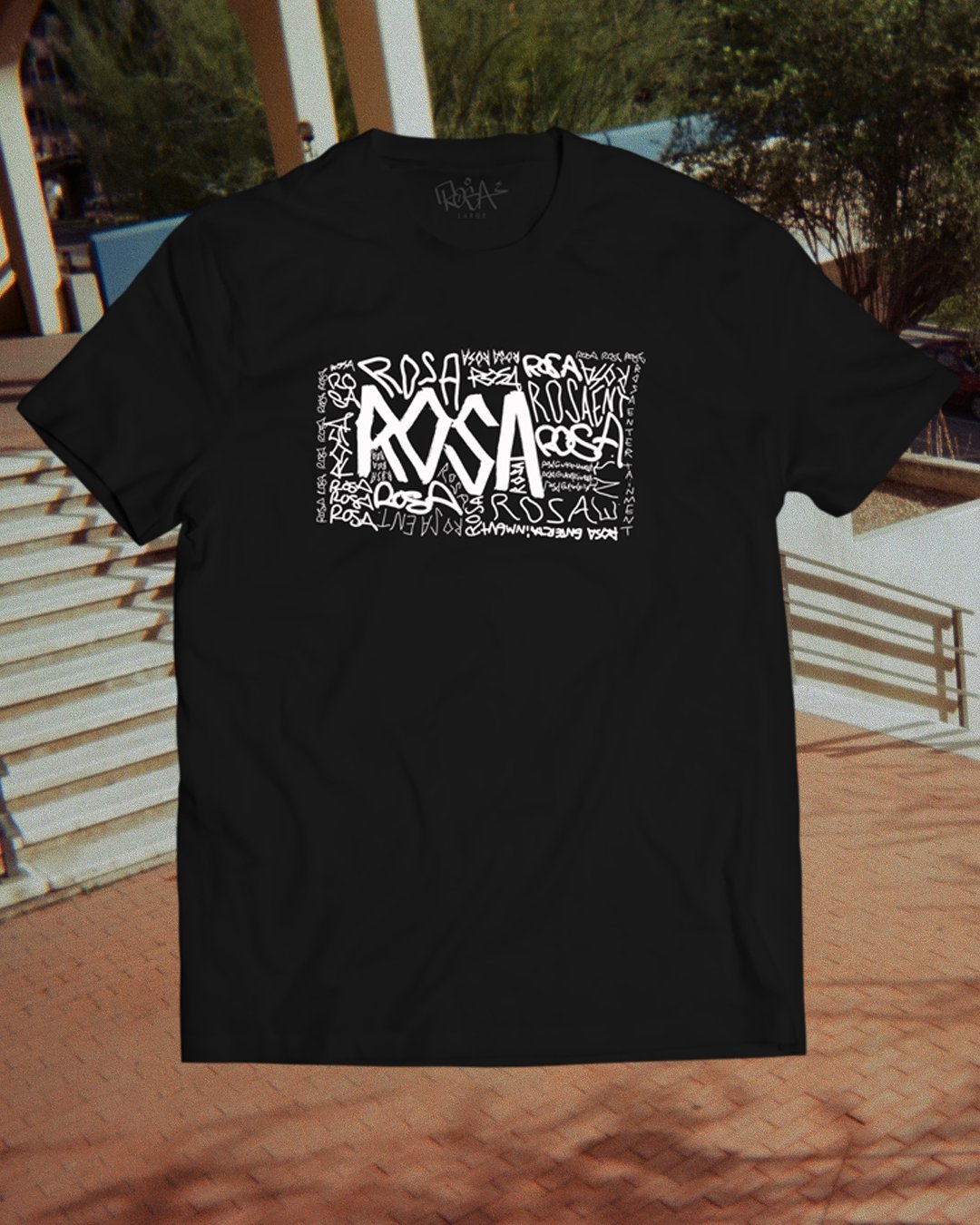 Black Rosa Ent Billboard T-shirt