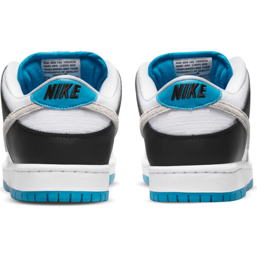 Laser Blue Dunk Low Pro Nike SB Skateboarding Shoe Back