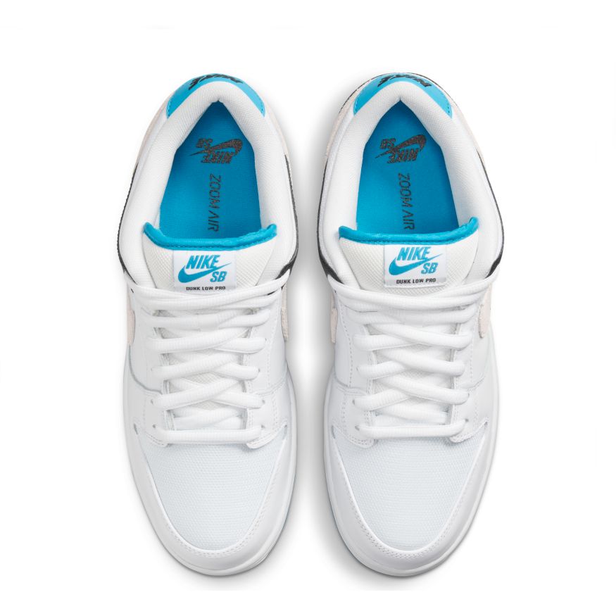 Laser Blue Dunk Low Pro Nike SB Skateboarding Shoe Top