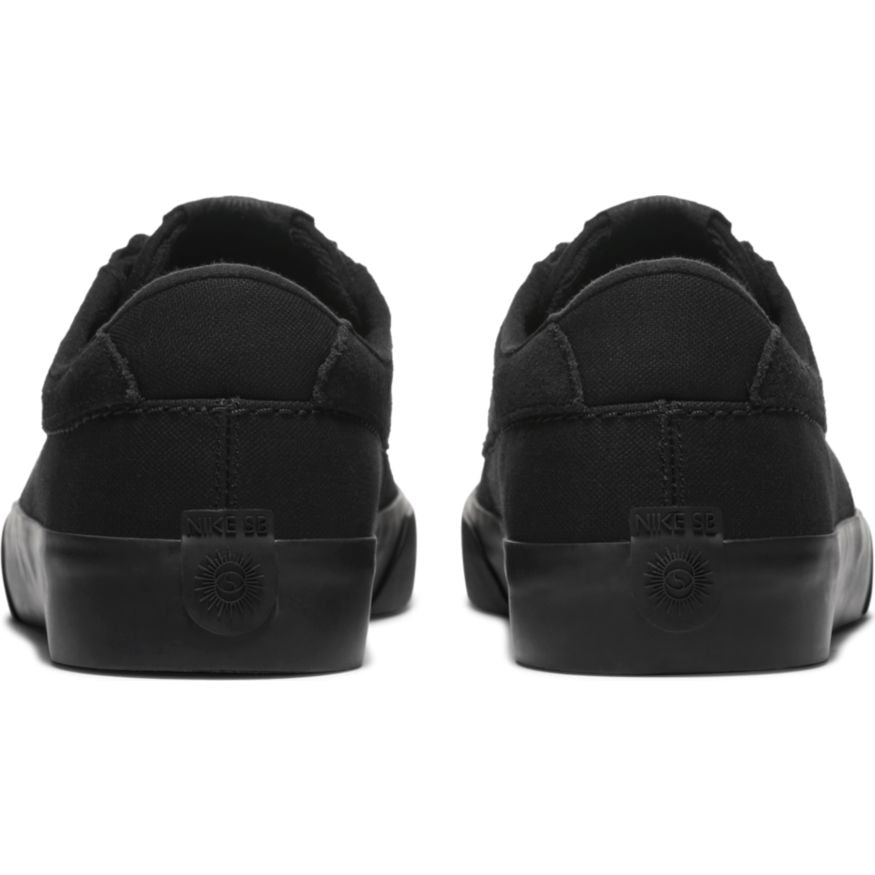 Black Shane O'Neill Nike SB Skateboarding Shoe Back