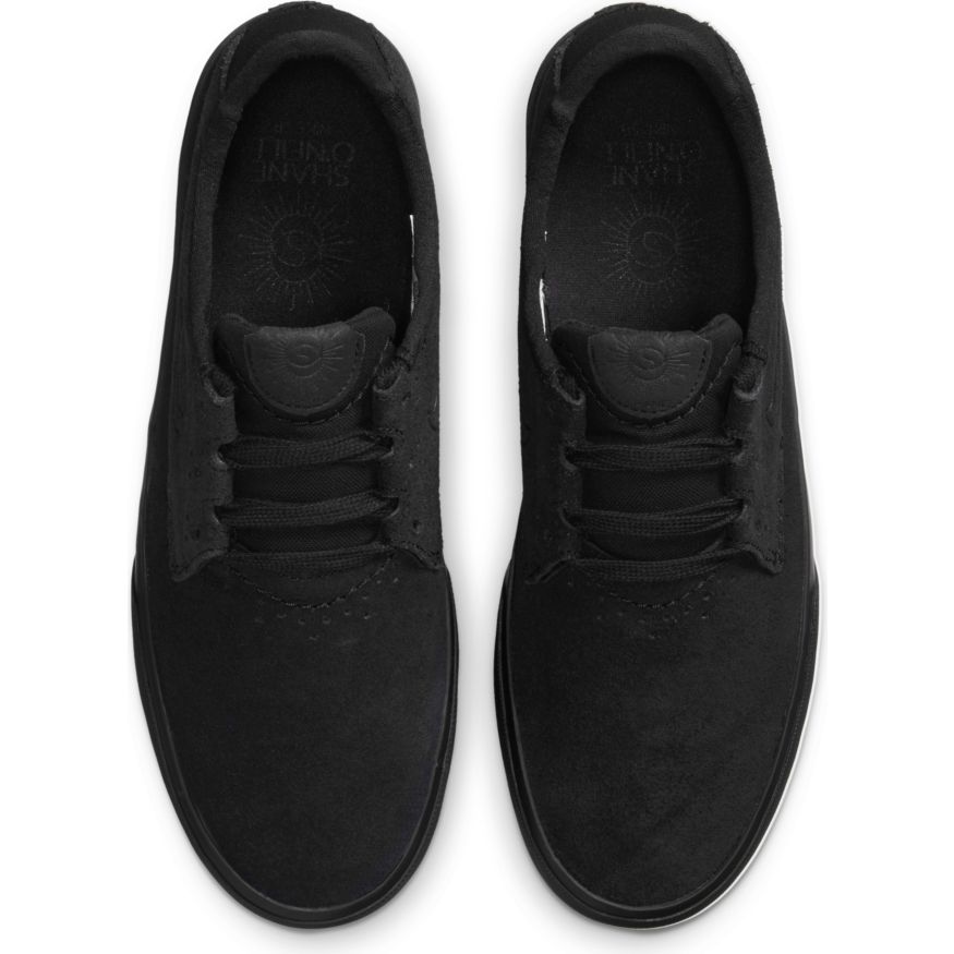 Black Shane O'Neill Nike SB Skateboarding Shoe Top