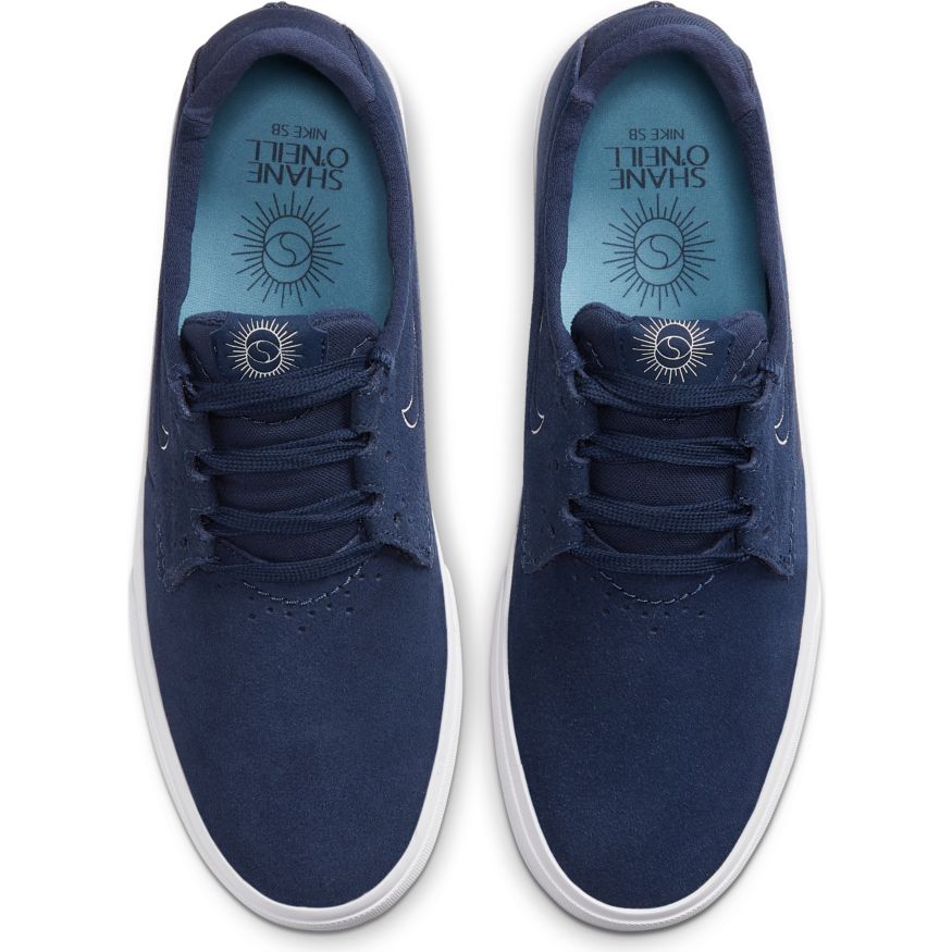 Nike SB Shane Skate Shoes - Midnight Navy/White -Cerulean