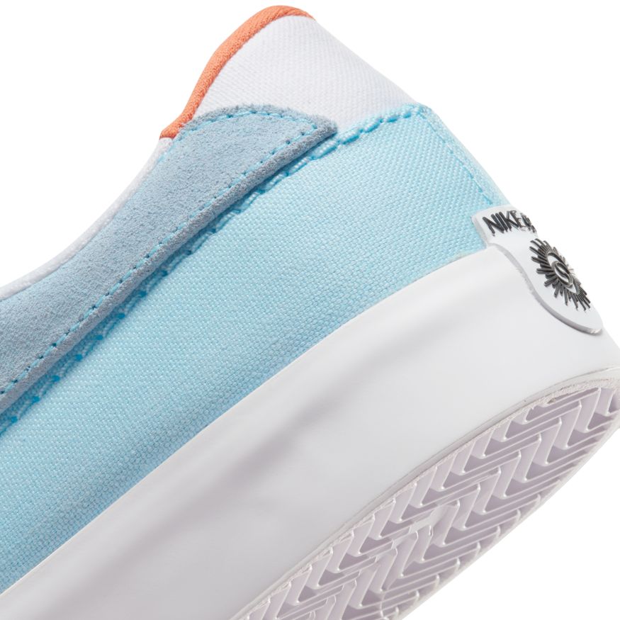 Celestine Blue Shane O'Neill Nike SB Skateboard Shoe Detail
