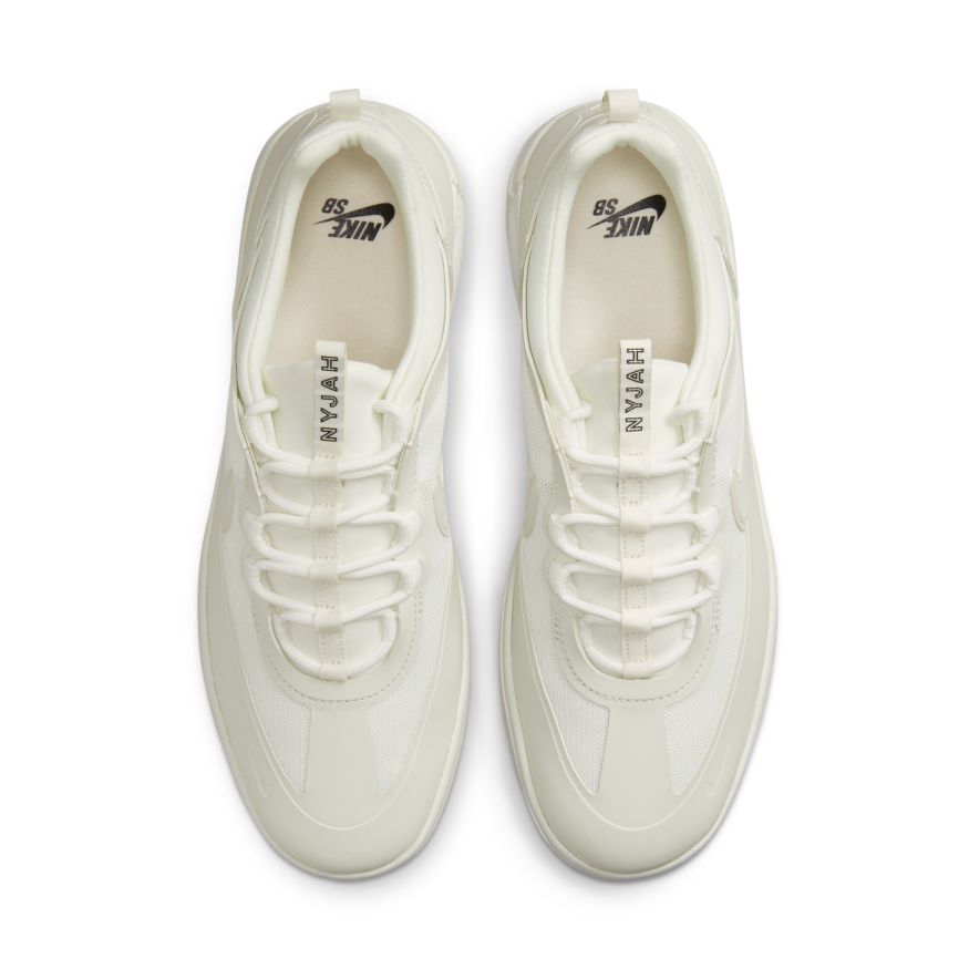 Summit White Nyjah Free 2 Nike SB Skateboard Shoe Top