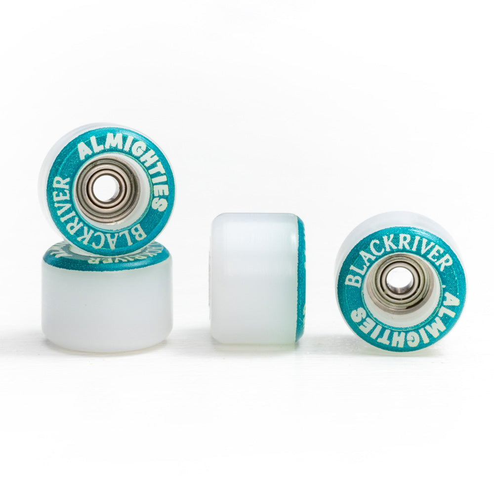 White Almighties Blackriver Fingerboard Wheels