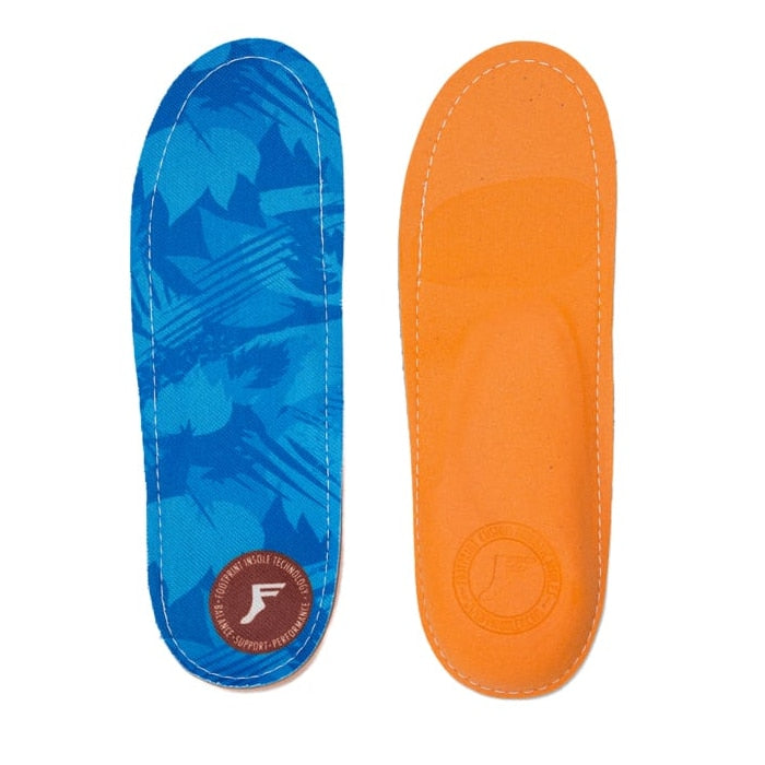 FP Lo Profile Kingfoam Orthotics Blue Camo Insoles