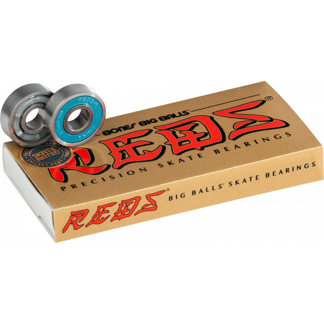 Bones Big Balls Reds Skateboard Bearings