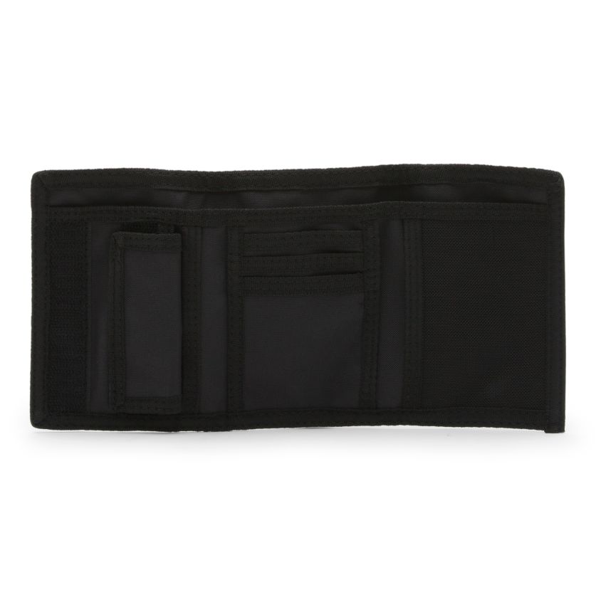Black/Charcoal Vans  Tri-Fold Slipped Wallet