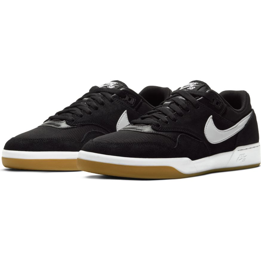 Black/White/Gum GTS Return Nike SB Skateboarding Shoe Front